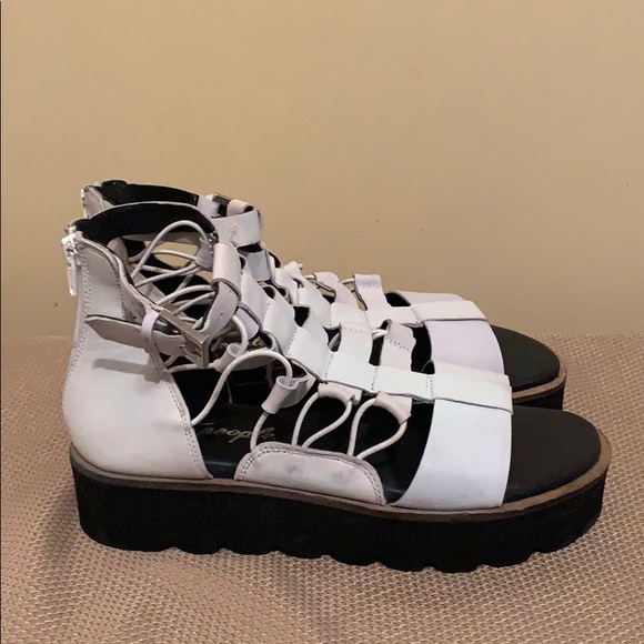 Free People Sunrise Flatform Sandals - Picture 6 of 6